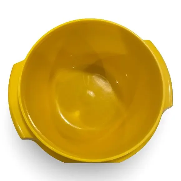 Tupperware Servalier Bowl Set of 5 Orange Yellow Green 886 1323 Sunburst Vintage - Picture 6 of 13